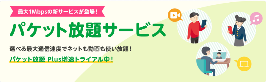 mineo パケット放題Plus