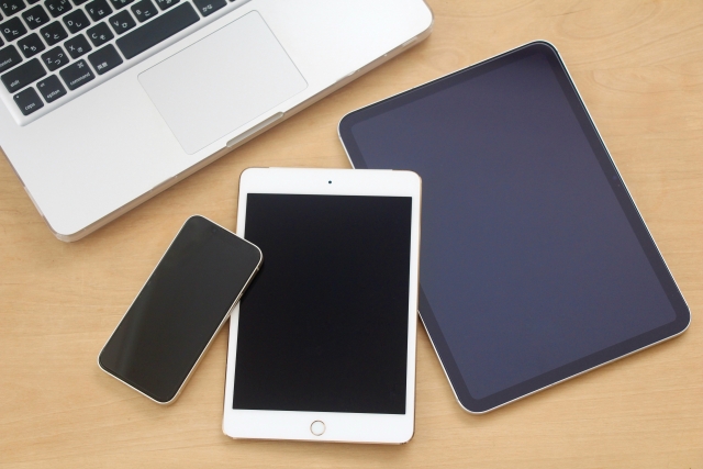 スマホとタブレットとパソコン