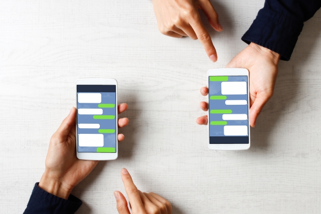 LINE、メッセージ