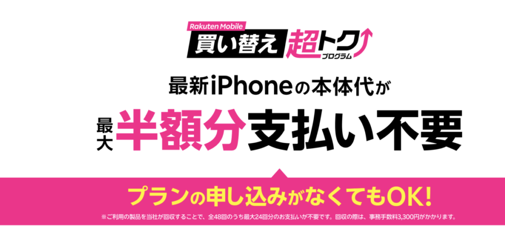 買い替え超トクプログラム