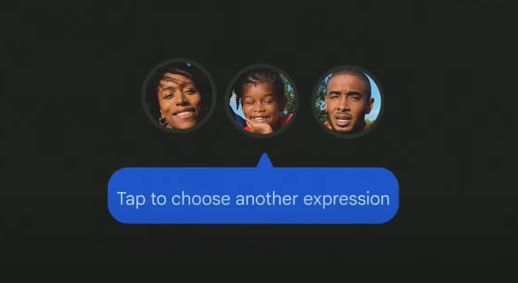 写真に写っている顔を認識
