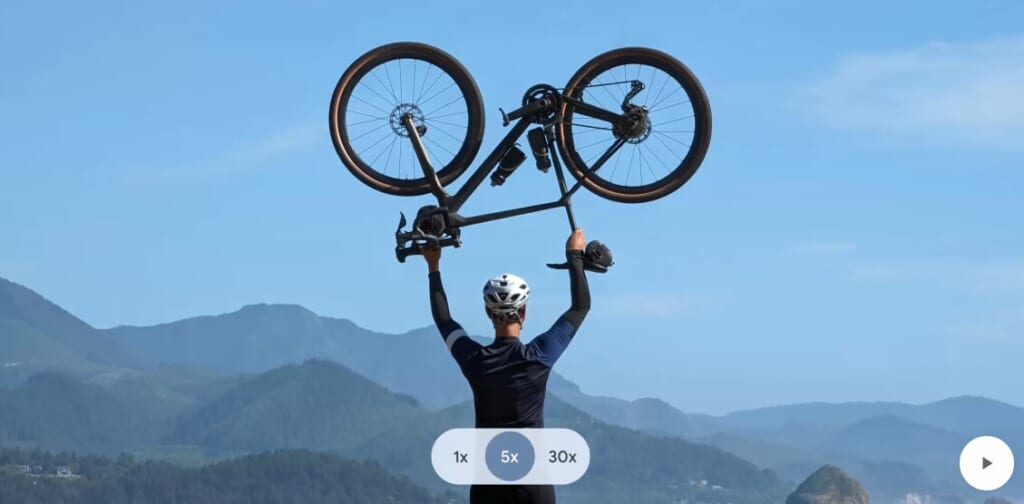 望遠レンズ(光学5倍)