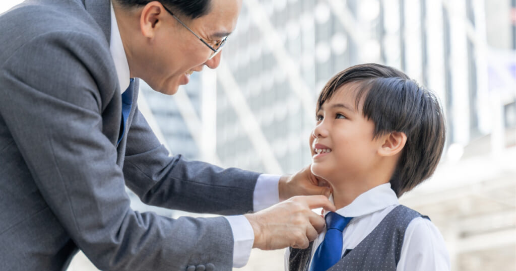 親子 入学式