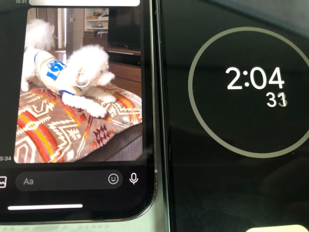 povo2.0の128Kbpsで1枚の写真を送る