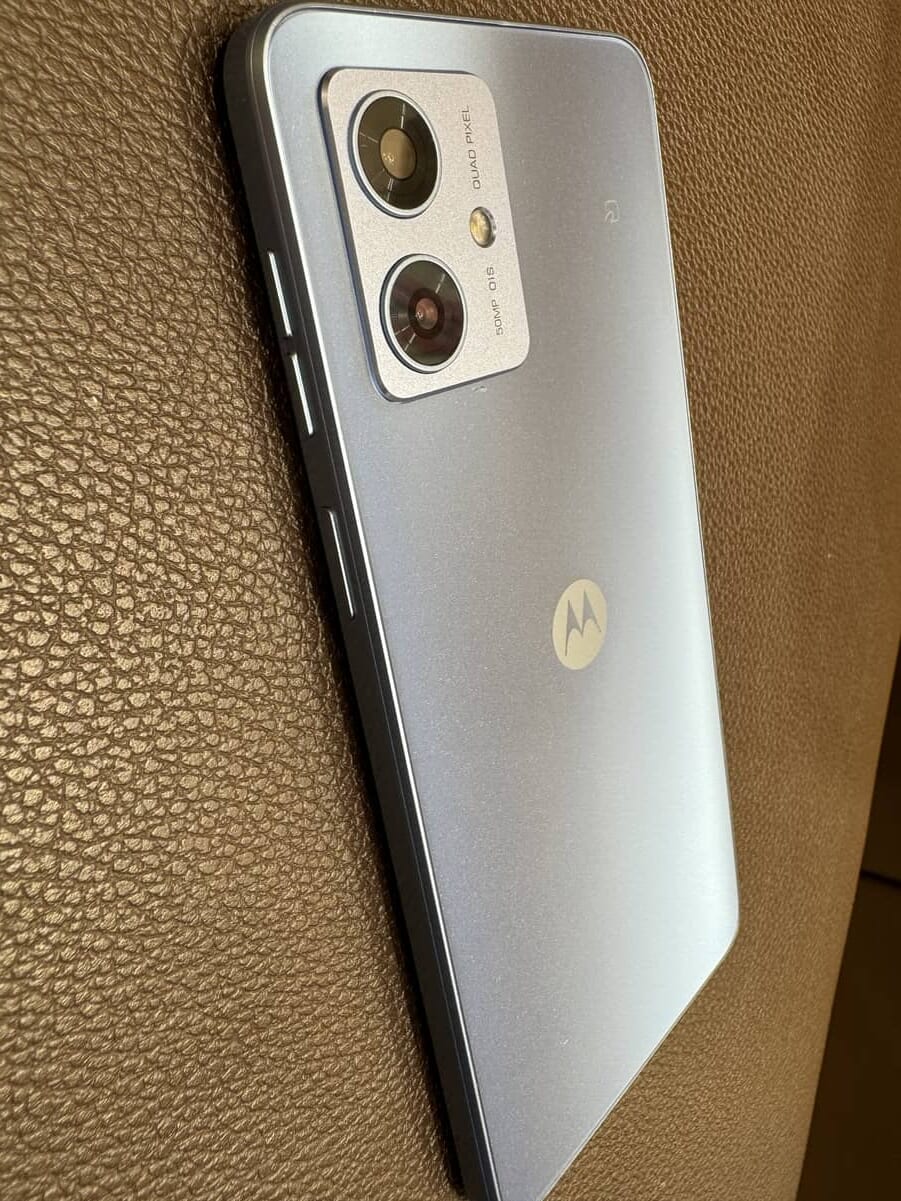 moto g64y 5Gシルバーブルー実機