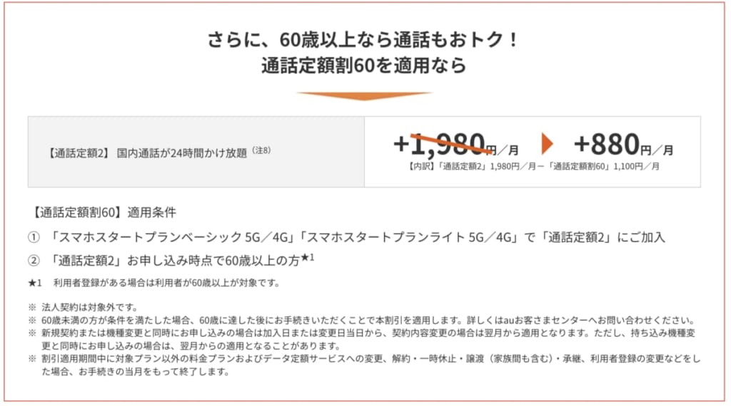 通話定額割60