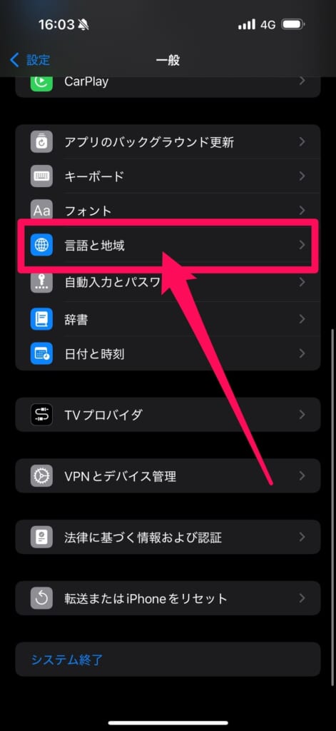 iPhone テキスト認識表示