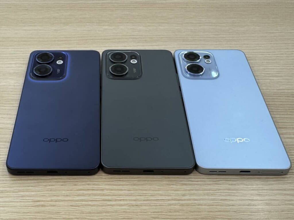 OPPO Reno13 A全カラー実機写真