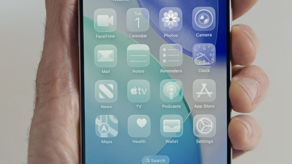 ios 26 Liquid Glass(リキッドガラス)