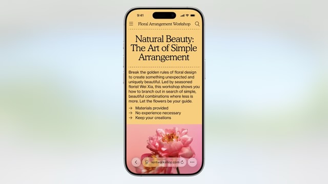 iOS 26、safariがフルスクリーンに