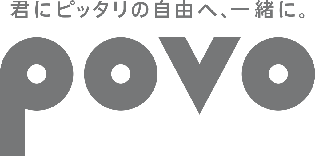 povo2.0 ロゴ