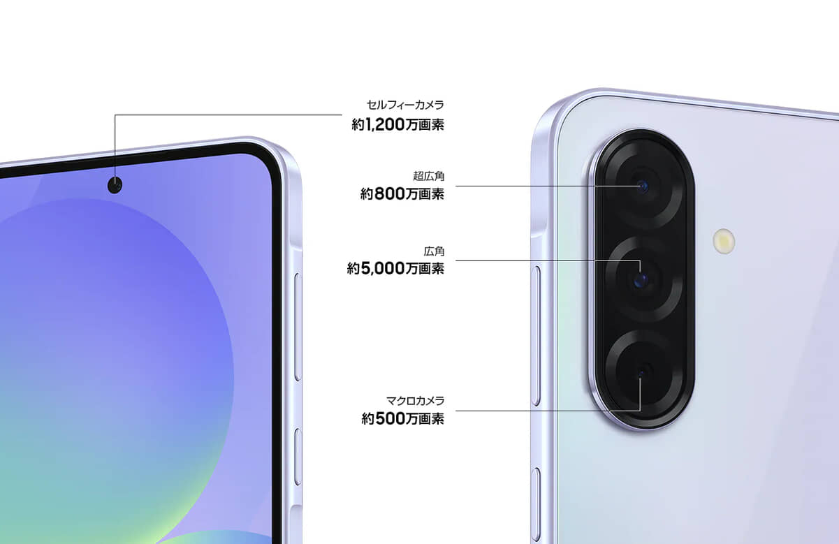 Galaxy A36 5Gのカメラ性能