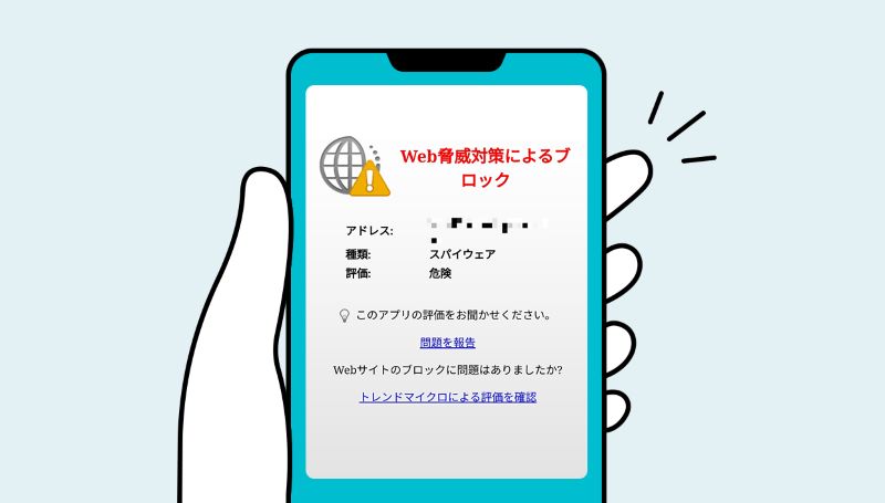 auウイルスブロックの内容