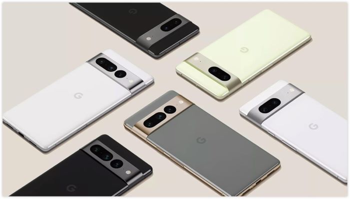 2022年モデルのGoogle Pixel 7シリーズ