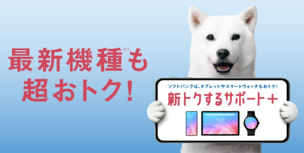 ソフトバンク 新トクするサポート＋