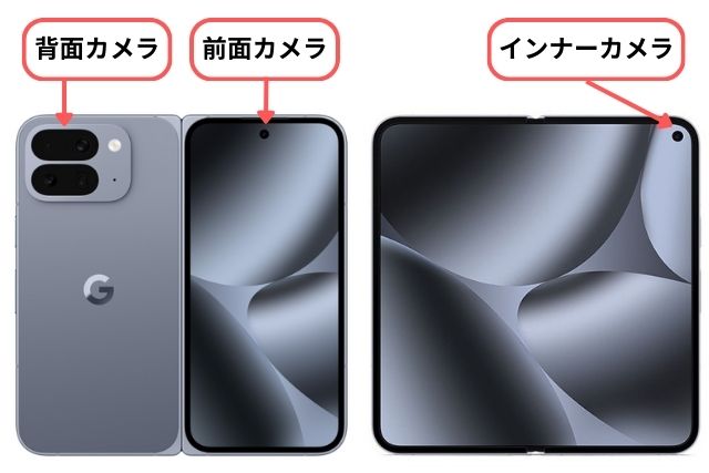 Google Pixel 10 Pro Foldのカメラ