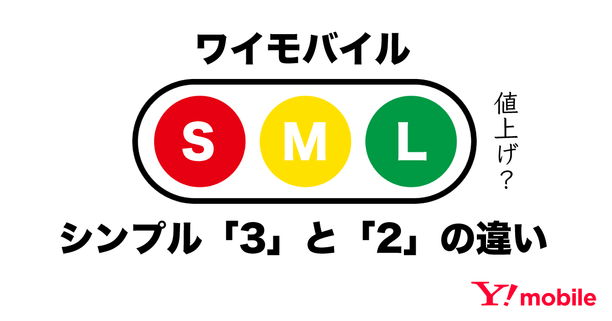 ワイモバイル シンプル3