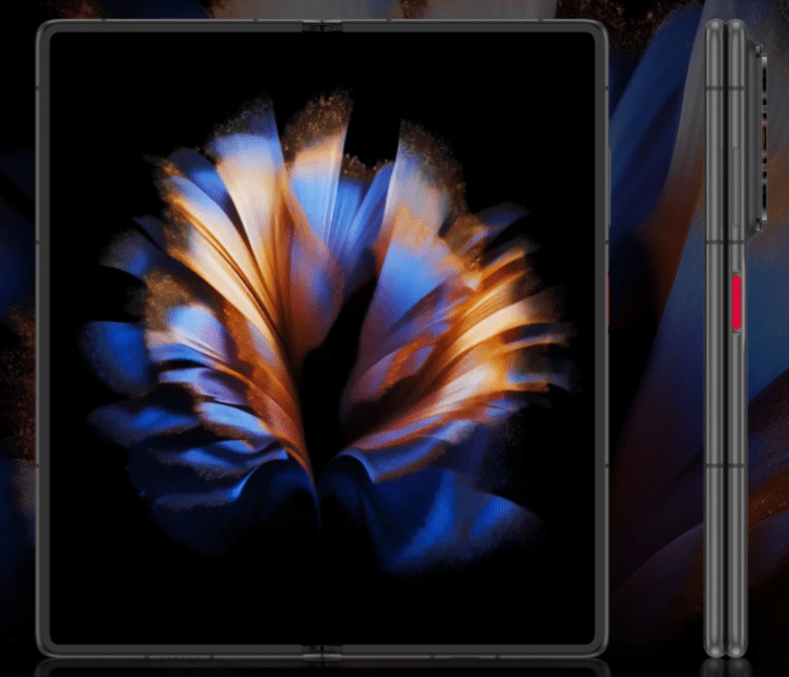 nubia Foldのデザイン