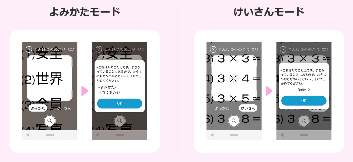 キッズフォン4のAI機能