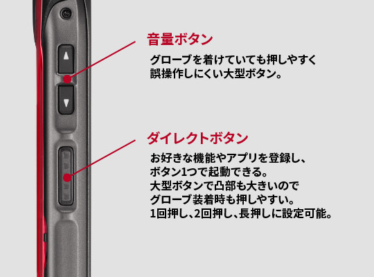 TORQUE G07のデザイン