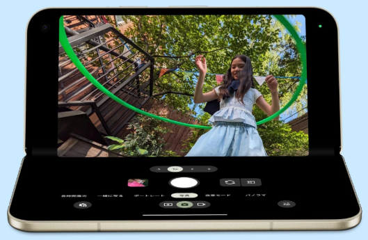 テーブルトップモードでのハンズフリー撮影