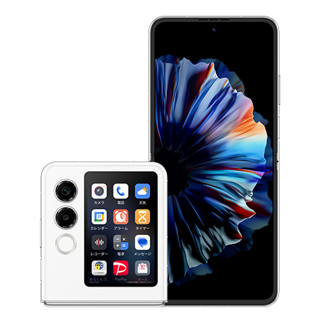 nubia Flip 2のデザイン